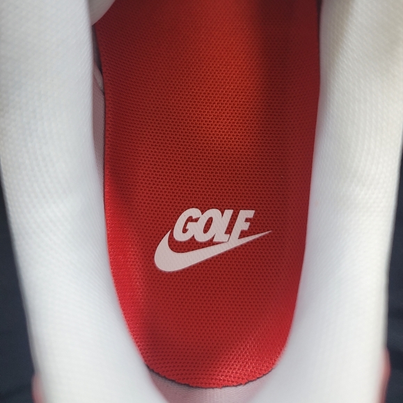 Mens Size Nike Air Max 90 G White/University Red-Black DX5999 162 Golf Shoes - Picture 9 of 10